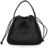 ALEXANDER WANG 'ryan' small handbag in raff  - Black - female - Size: One Size