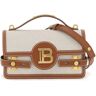 BALMAIN b-buzz 24 handbag  - Brown - female - Size: One Size