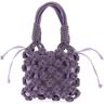 HIBOURAMA lola handbag purse tote  - Purple - female - Size: One Size