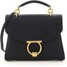 FERRAGAMO gancini handbag  - Black - female - Size: One Size