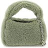 STAND STUDIO faux fur minnie bag  - Green - female - Size: One Size