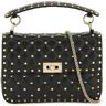 VALENTINO GARAVANI rockstud spike handbag  - Black - female - Size: One Size