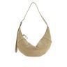 CLOSED suede halfmoon hobo leather bag  - Beige - female - Size: One Size