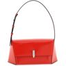 FERRAGAMO geometric shoulder bag  - Red - female - Size: One Size