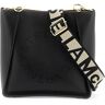 STELLA McCARTNEY crossbody bag with perforated stella logo  - Black - female - Size: One Size