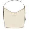 VALENTINO GARAVANI vlogo leather hobo bag  - White - female - Size: One Size