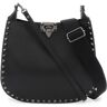 VALENTINO GARAVANI rockstud hobo bag  - Black - female - Size: One Size