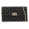 VALENTINO GARAVANI rockstud spike crossbody bag  - Black - female - Size: One Size