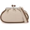 WEEKEND MAX MARA medium pasticcino clutch  - Beige - female - Size: One Size