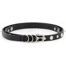 ALESSANDRA RICH spikes belt  - Black - female - Size: 85