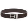 Dolce & Gabbana suede belt for stylish  - Brown - male - Size: 100