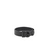 Dolce & Gabbana leather belt with dg logo buckle  - Black - male - Size: 95