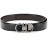 FERRAGAMO gancini reversible belt  - Brown - male - Size: 115