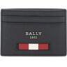 BALLY leather bhar cardholder  - Black - male - Size: One Size