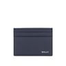 BALLY leather crossing cardholder  - Blue - male - Size: One Size