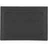 Dolce & Gabbana embossed logo leather cardholder  - Black - male - Size: One Size