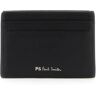 PS PAUL SMITH zebra stripe cardholder  - Black - male - Size: One Size