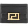 Versace greca goddes cardholer  - Black - female - Size: One Size