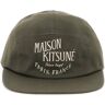 MAISON KITSUNE palais royal baseball cap  - Khaki - male - Size: One Size