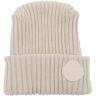 MONCLER X ROC NATION BY JAY-Z tricot beanie hat  - White - male - Size: One Size