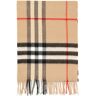 Burberry giant check scarf  - Black - female - Size: One Size