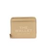MARC JACOBS the leather mini compact wallet  - Beige - female - Size: One Size