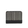 MARC JACOBS the monogram jacquard mini compact wallet  - Black - female - Size: One Size