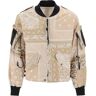 CHILDREN OF THE DISCORDANCE bomber jacket with bandana motif  - Beige - male - Size: 2