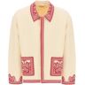 BODE flora bead-embroidered jacket  - Beige - male - Size: Medium