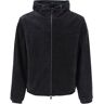 MONCLER reversible suede frejus jacket in  - Blue - male - Size: 3