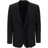 ALEXANDER MCQUEEN trompe l'oeil jacket in grain de poudre  - Black - male - Size: 50