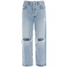 AGOLDE 90's destroyed jeans with distressed details  - Blue - male - Size: 31