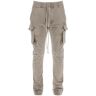 DRKSHDW stretch denim cargo pants in mastodon style  - Neutro - male - Size: Medium