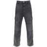 MARANT terence cargo jeans  - Grey - male - Size: 40