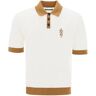 AMIRI polo shirt with contrasting edges and embroidered logo  - White - male - Size: Medium