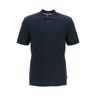 Boss organic cotton pallas polo shirt  - Blue - male - Size: Small