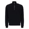 MONCLER "cotton and cashmere blend pul  - Blue - male - Size: Small