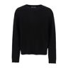 Palm ANGELS wool sweater with logo intarsia  - Black - male - Size: Large