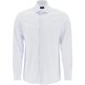 ZEGNA striped shirt with french collar  - Light blue - male - Size: 42