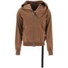 DRKSHDW asymmetric hooded sweatshirt  - Brown - male - Size: Large