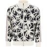 ANGELS zip-up sweatshirt with palms print  - White - male - Size: Medium