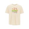 MAISON KITSUNE "surfing foxes comfort  - Beige - male - Size: Extra Large