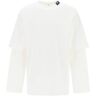 OAMC long-sleeved layered t-shirt  - White - male - Size: Large