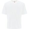 FERRAGAMO t-shirt with contrasting inlay  - White - male - Size: Large