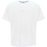 STONE ISLAND t-shirt with lived-in effect print  - White - male - Size: Small