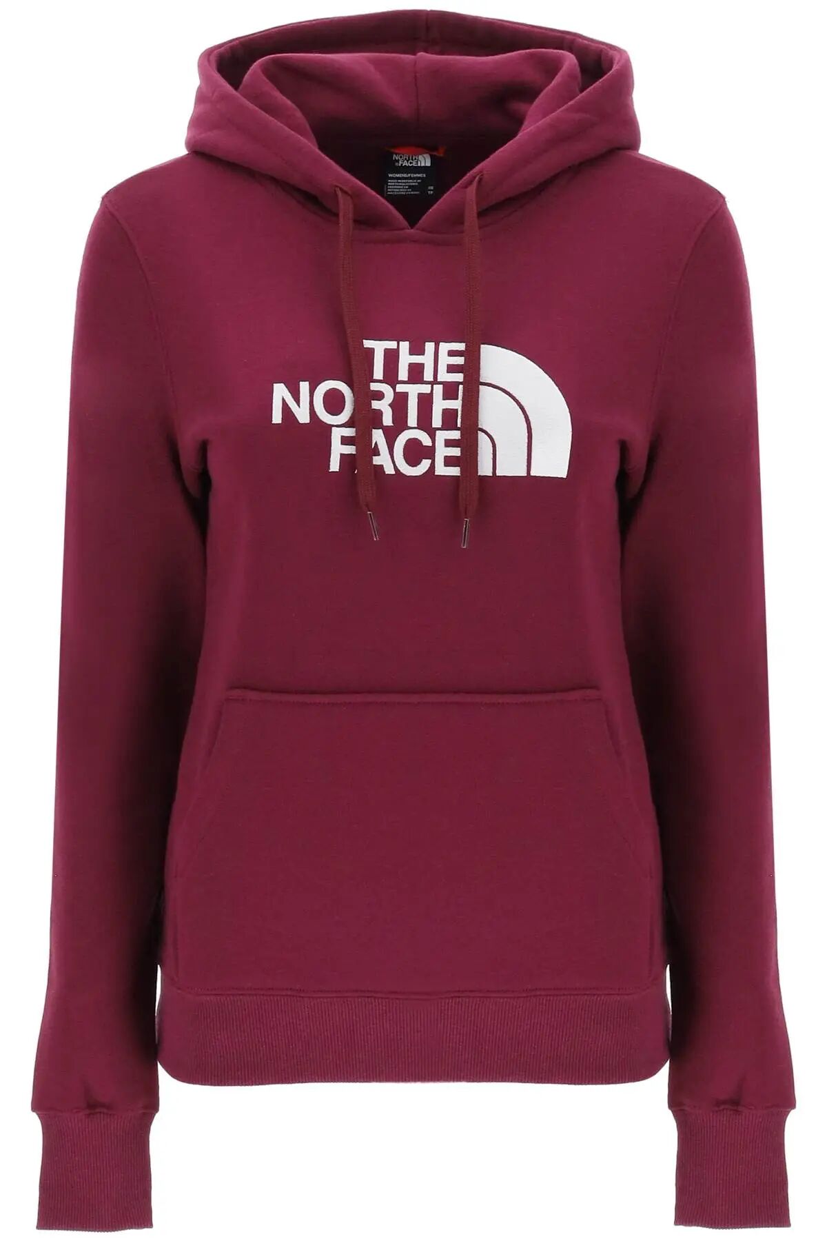 THE NORTH FACE 'Drew Peak' hoodie with logo embroidery  - Red,Purple - female - Size: Small