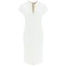AGNONA wool crepe sheath dress  - White - female - Size: 44