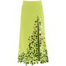 ART DEALER midi skirt with maxi sequins  - Green - female - Size: Small