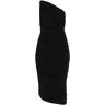 NORMA KAMALI 'diana' ruched one-shoulder dress  - Black - female - Size: Small