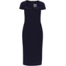 Roland MOURET midi sheath dress in crepe  - Blue - female - Size: 6